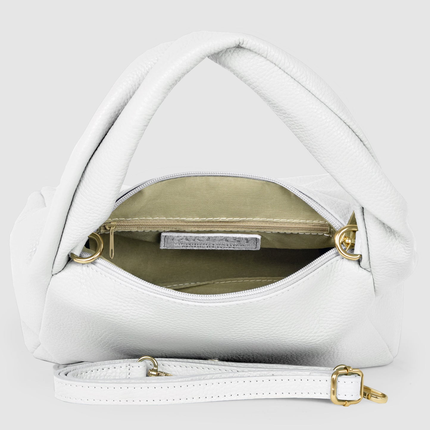 Italian Genuine Calf Leather Top-Handle Bag 262495 TAKEASY