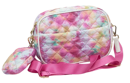Alyssa Nylon Quilted Crossbody MiamiLeathers.com