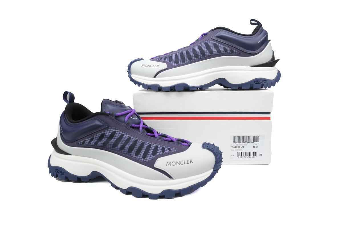 Custom MNC White Grey Purple Sneakers M2808P79