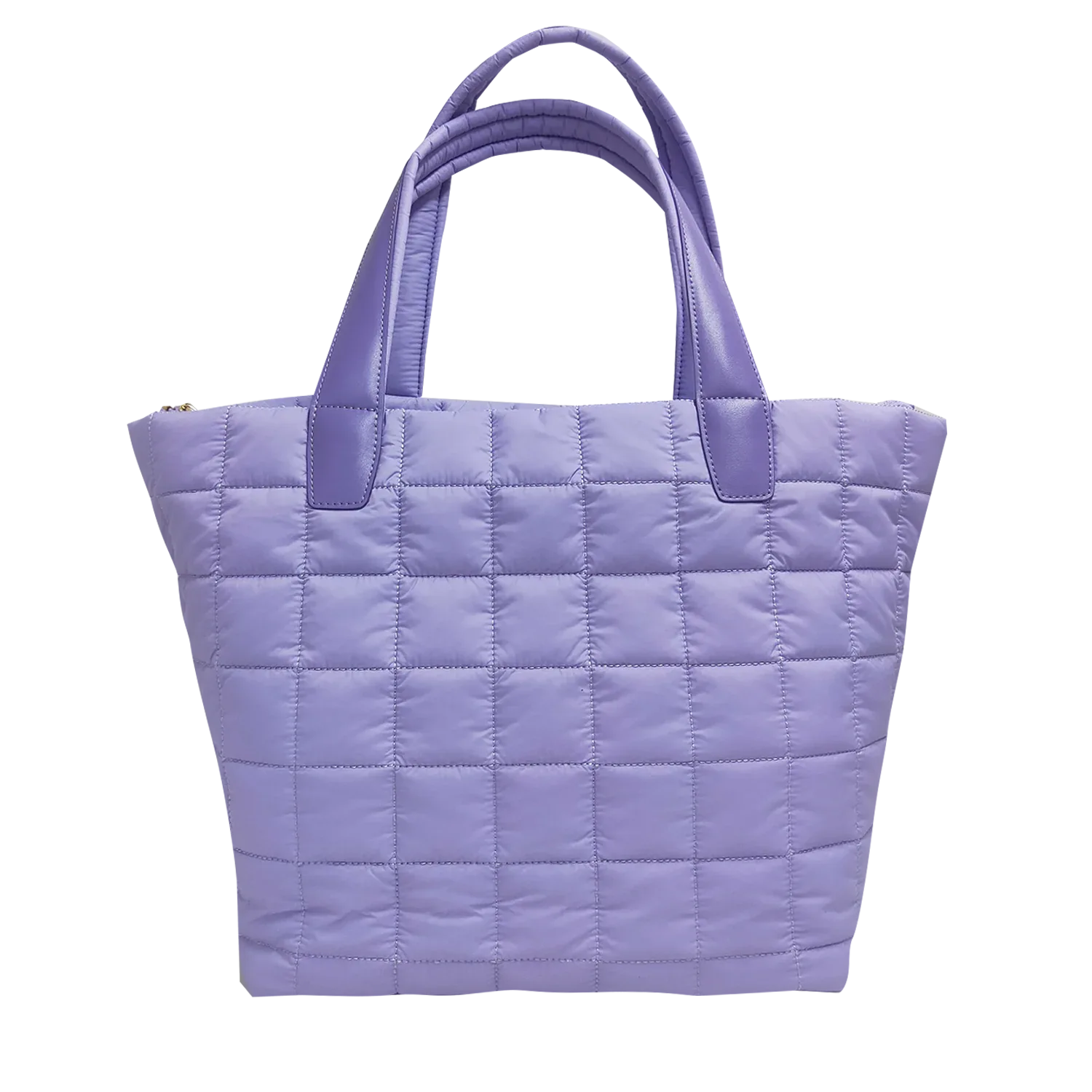 Quilted Nylon Tote – Lightweight, Triple-Zip, Travel & Work Ready MiamiLeathers.com