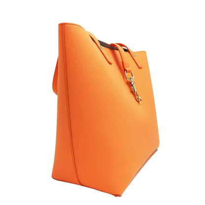 Genuine Leather Tote / Laptop Bag – pebbled leather tote MiamiLeathers.com