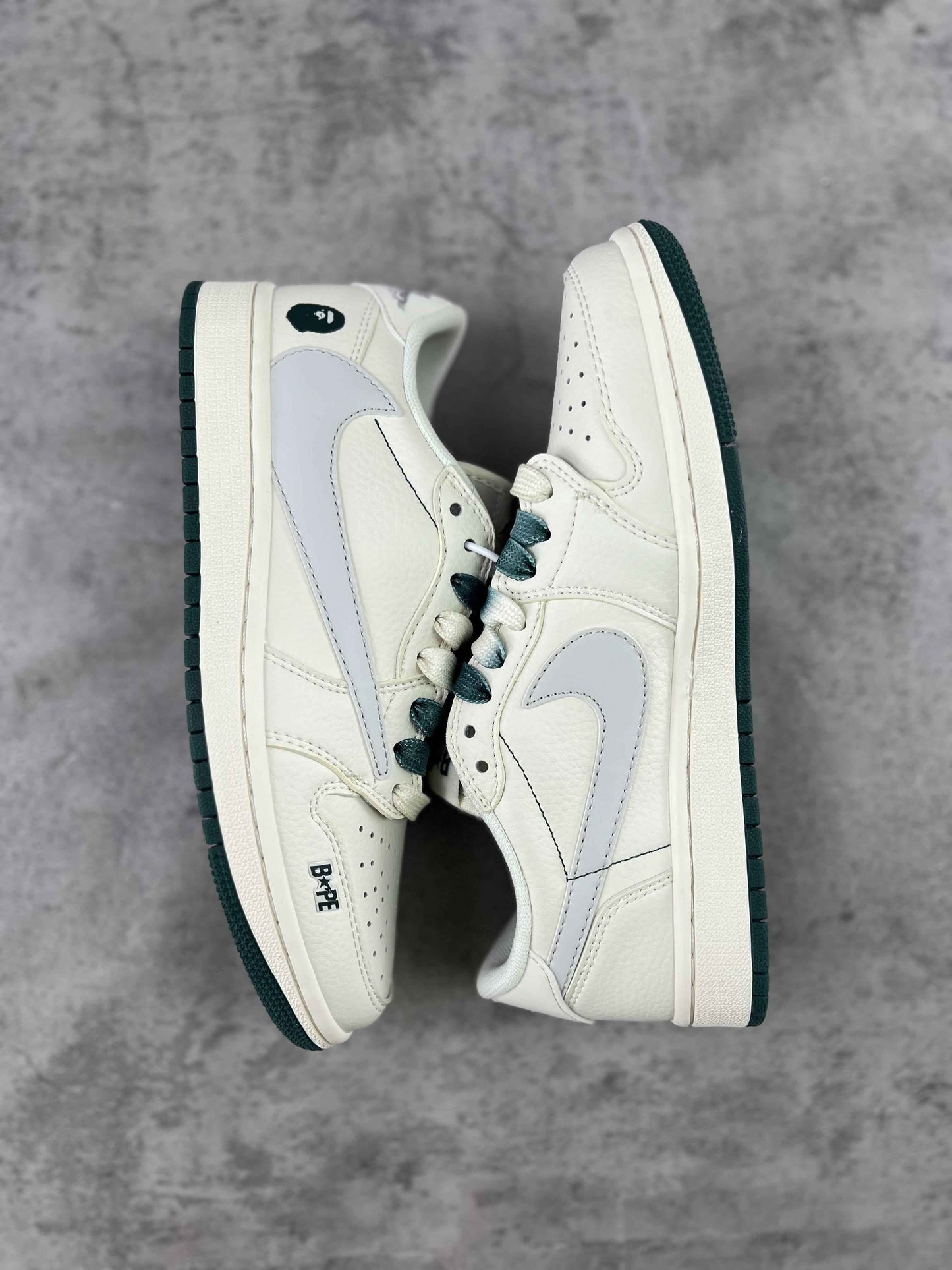 Custom Travis Scott x Air Jordan 1 x Bape XY2688 100