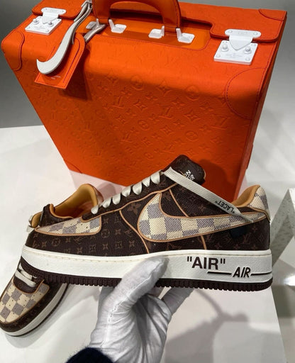 Custom Monogram Air Force 1 Low 07 SneakerNational
