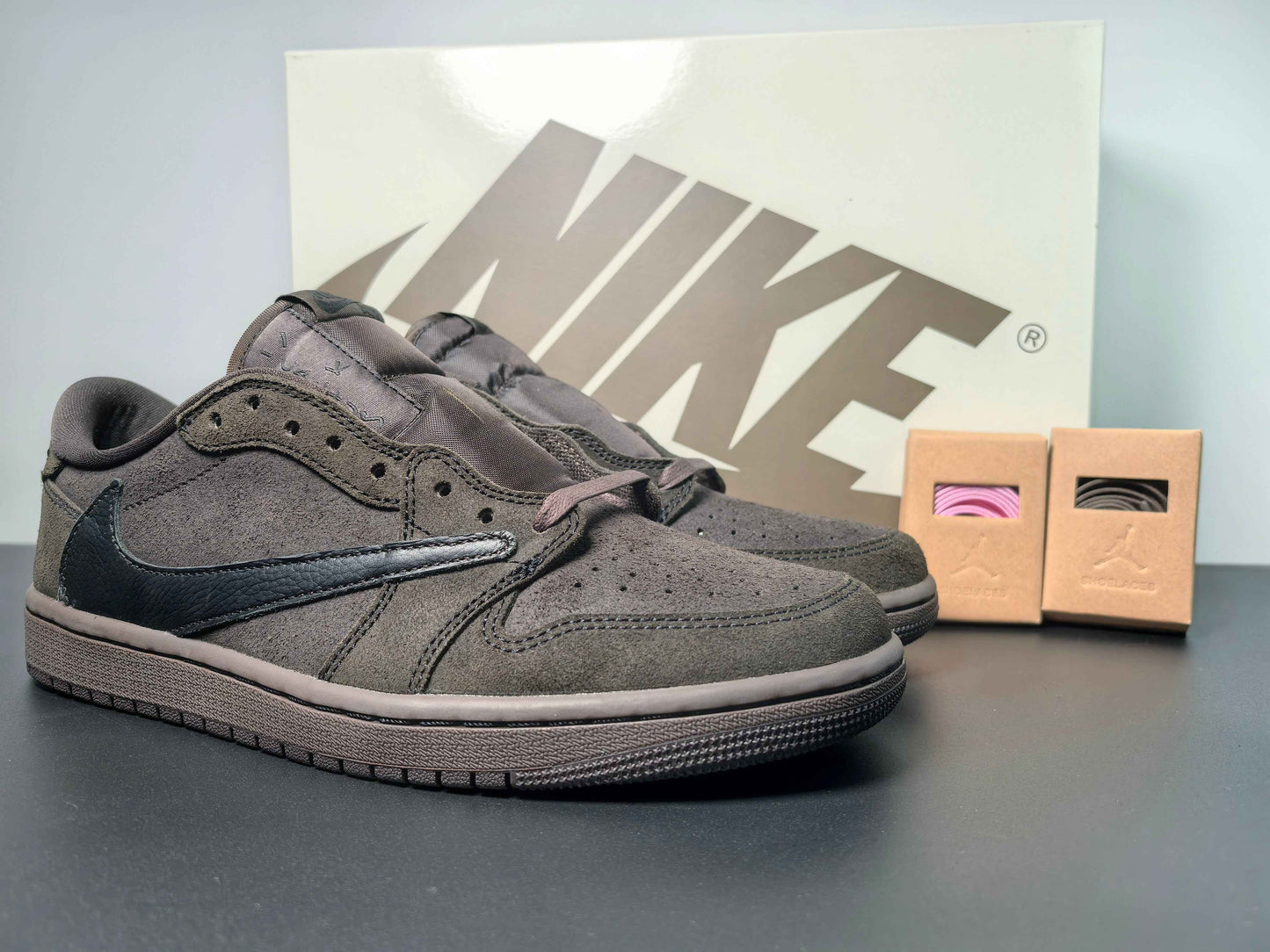 Custom Travis Scott x Air Jordan 1 Low OG “ DM7866-202