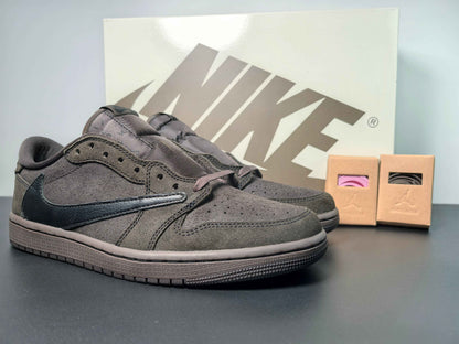 Custom Travis Scott x Air Jordan 1 Low OG “ DM7866-202