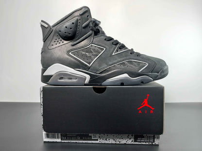 Commencement Edition Retro 6 - Limited Noir Stealth High-Tops