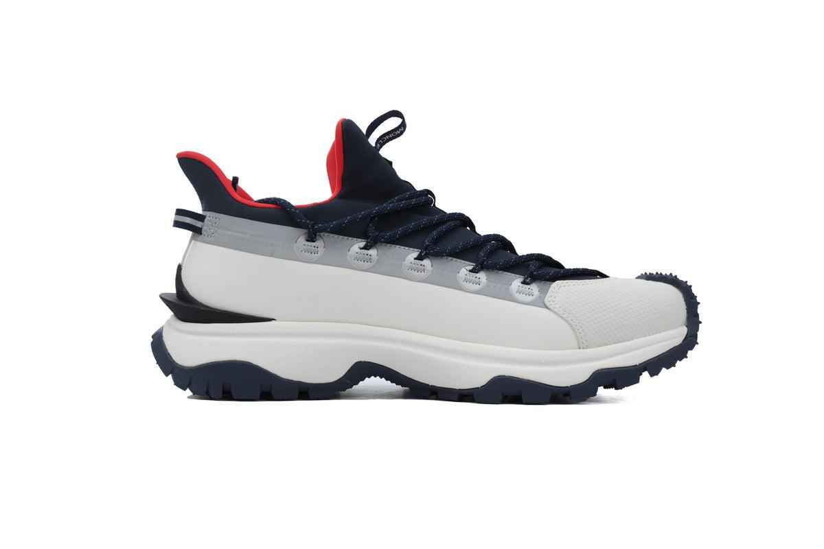 Custom MNC White Blue Red Sneakers M3457P70