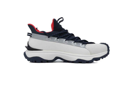 Custom MNC White Blue Red Sneakers M3457P70