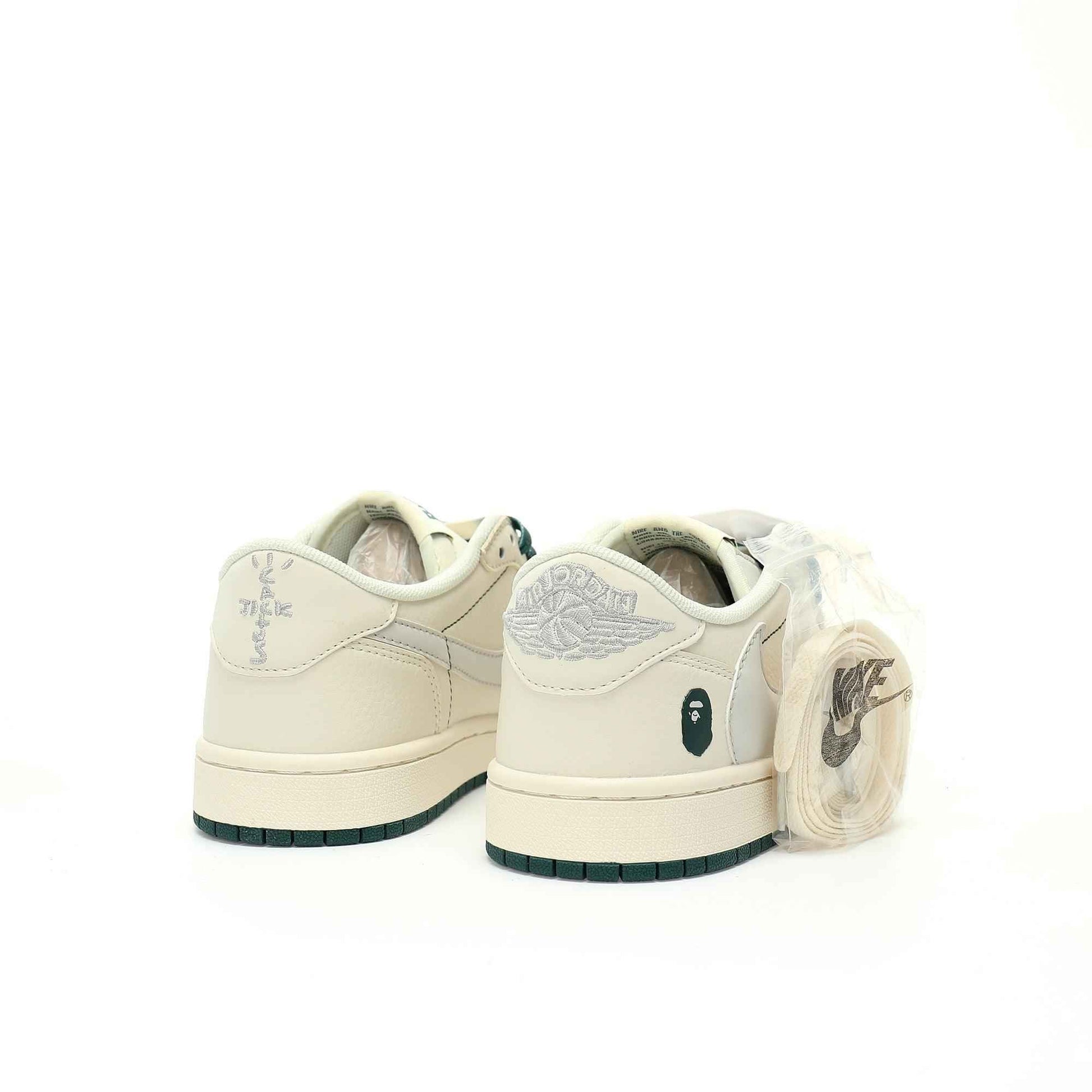 Custom BAPE x Travis Scott x Air Jordan 1 Low OG