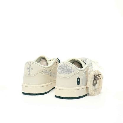 Custom BAPE x Travis Scott x Air Jordan 1 Low OG