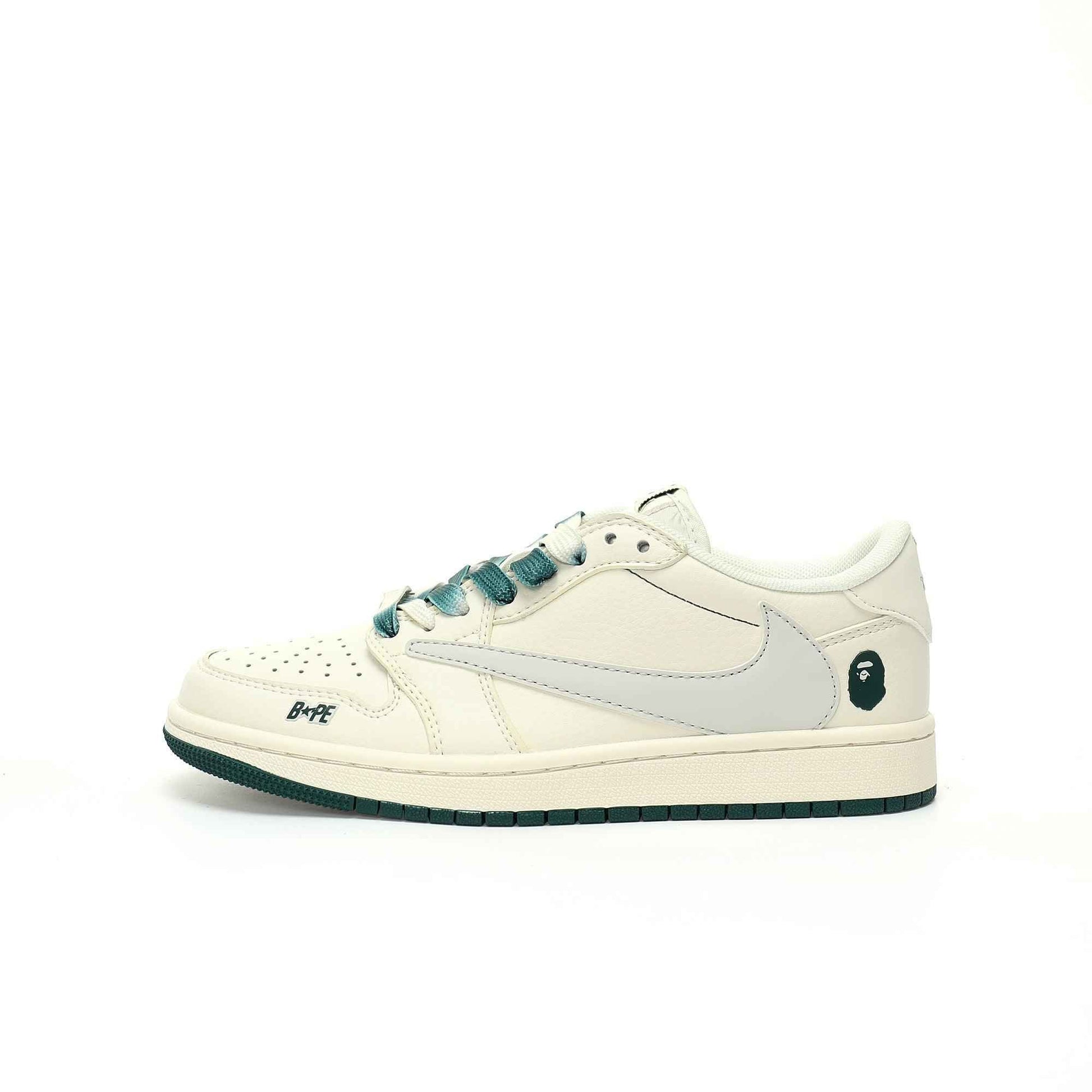 Custom BAPE x Travis Scott x Air Jordan 1 Low OG