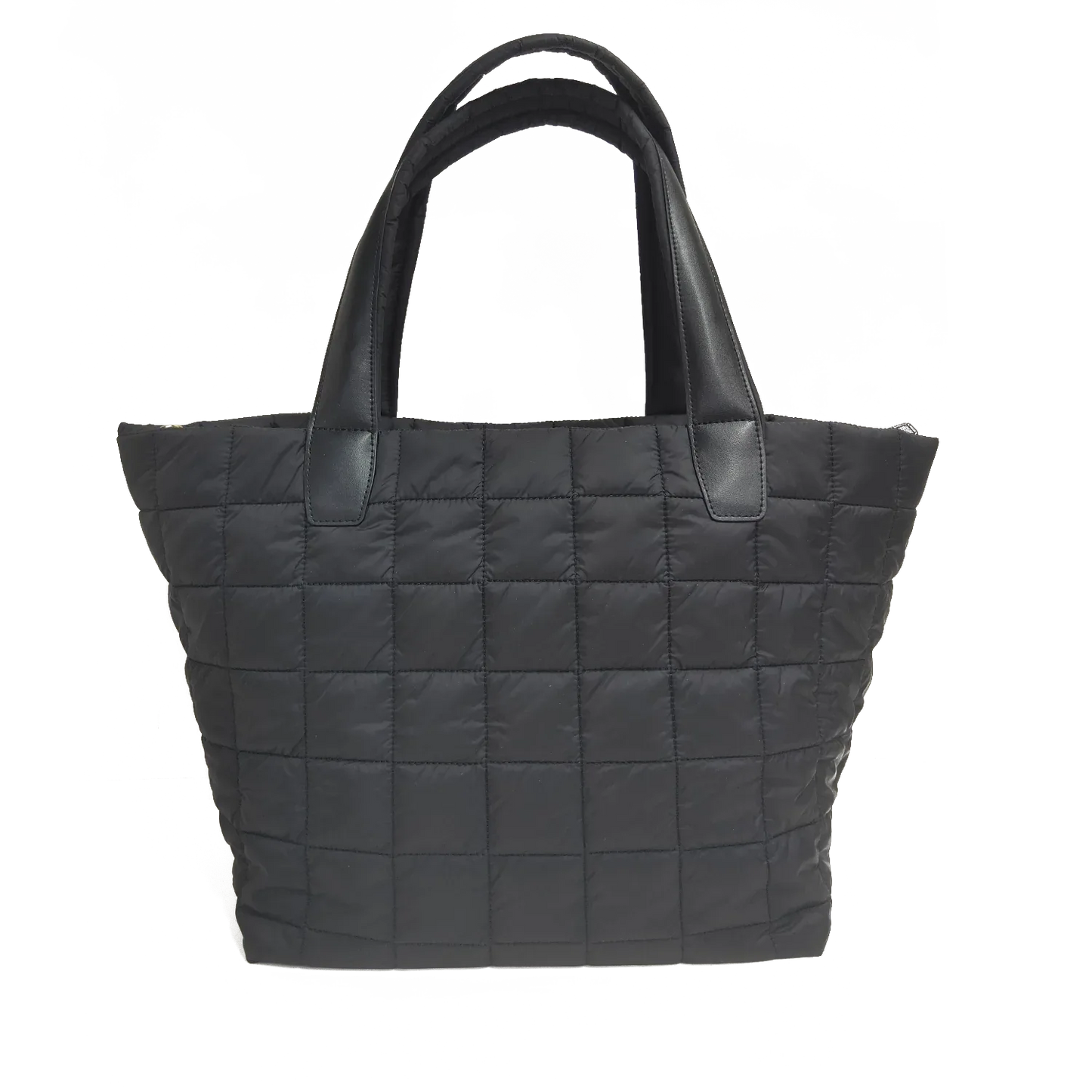 Quilted Nylon Tote – Lightweight, Triple-Zip, Travel & Work Ready MiamiLeathers.com