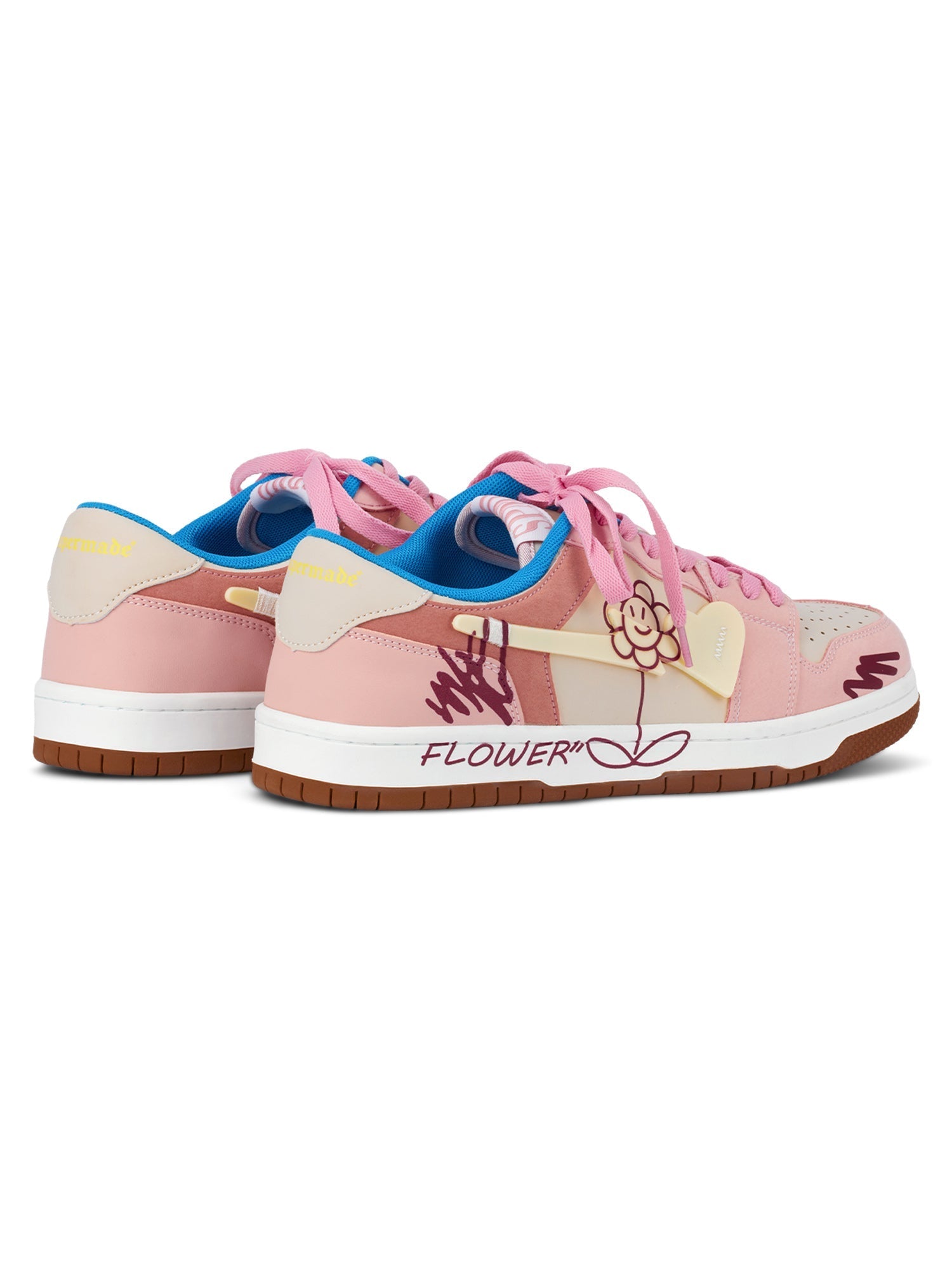 Floral Street Skater Sneakers - Wolvess