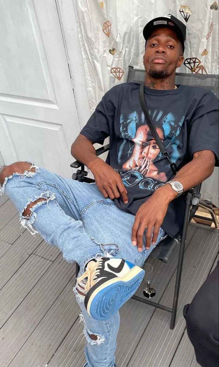 Custom Air Jordan 1 Low Fragment x T-Scott - DM7866-140