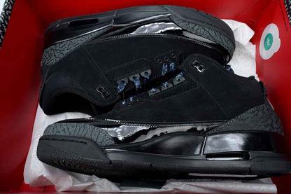 Custom Air Jordan 3 Retro 'Black Cat' CT8532-001