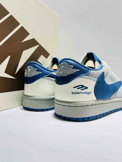 Designer Air Jordan Travis Scott Balenciaga XD1568 105 - Limited Edition Sneakers