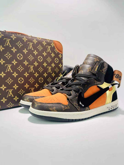 Designer Air Jordan 1 Sneakers - Exclusive Travis Scott Collaboration for Ultimate Style