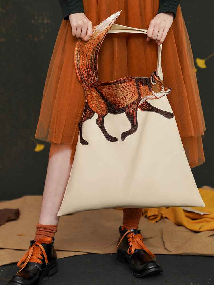 Foxy Charm Tote Bag