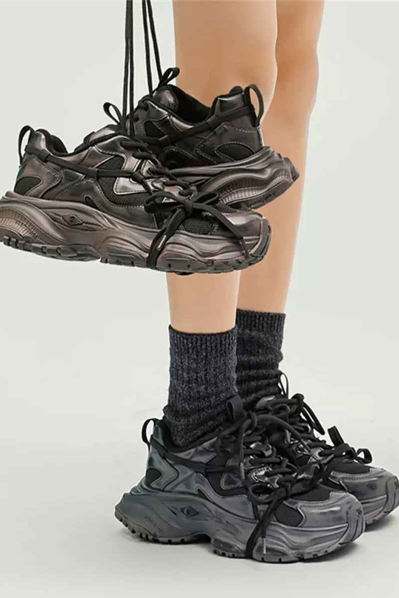 Chunky Platform Running Sneakers