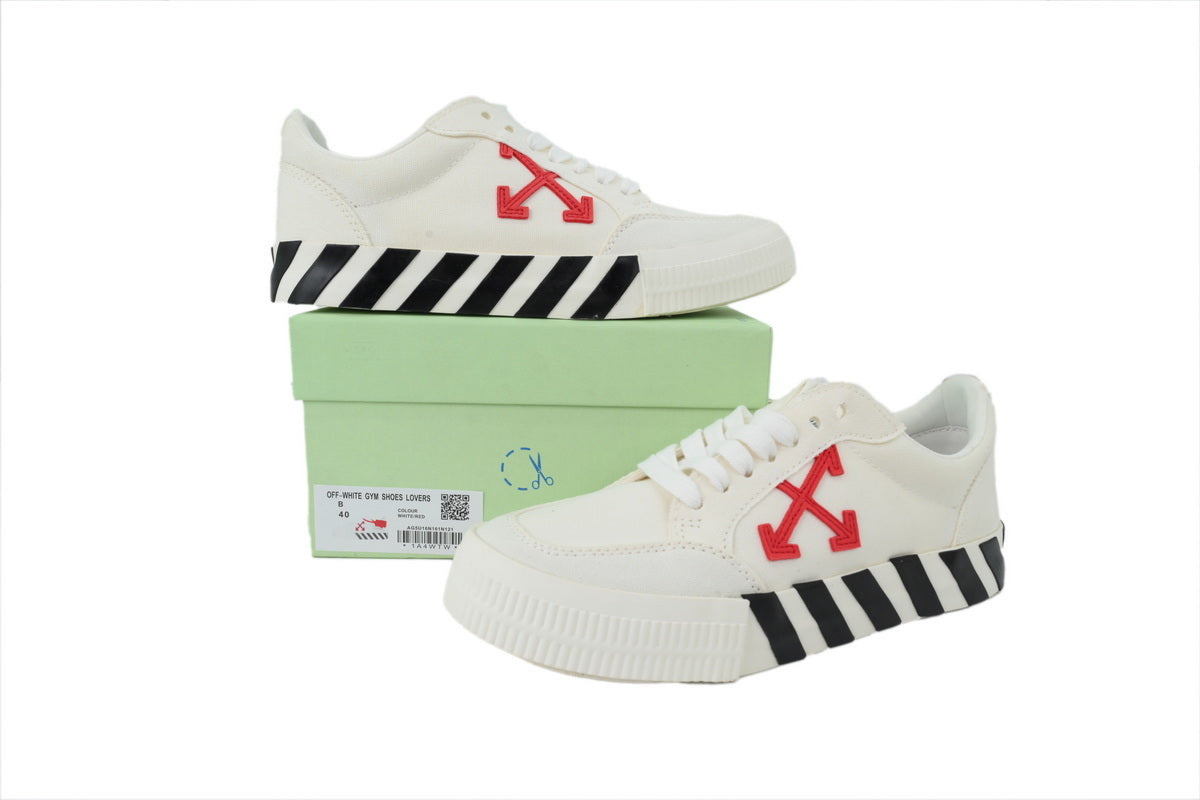 OFF-WHITE Vulc Low White Luxury Urban Wear