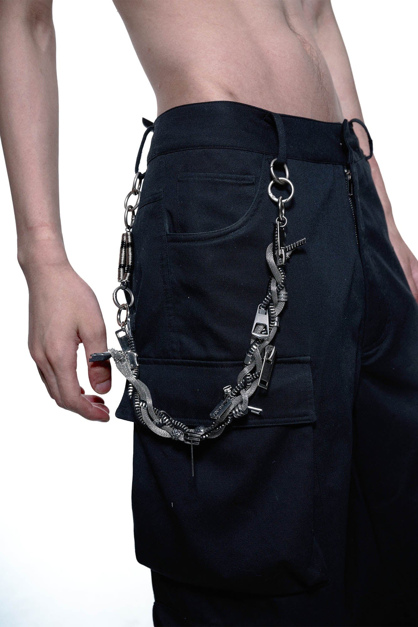 Industrial Mesh Braided Choker Necklace - Wolvess