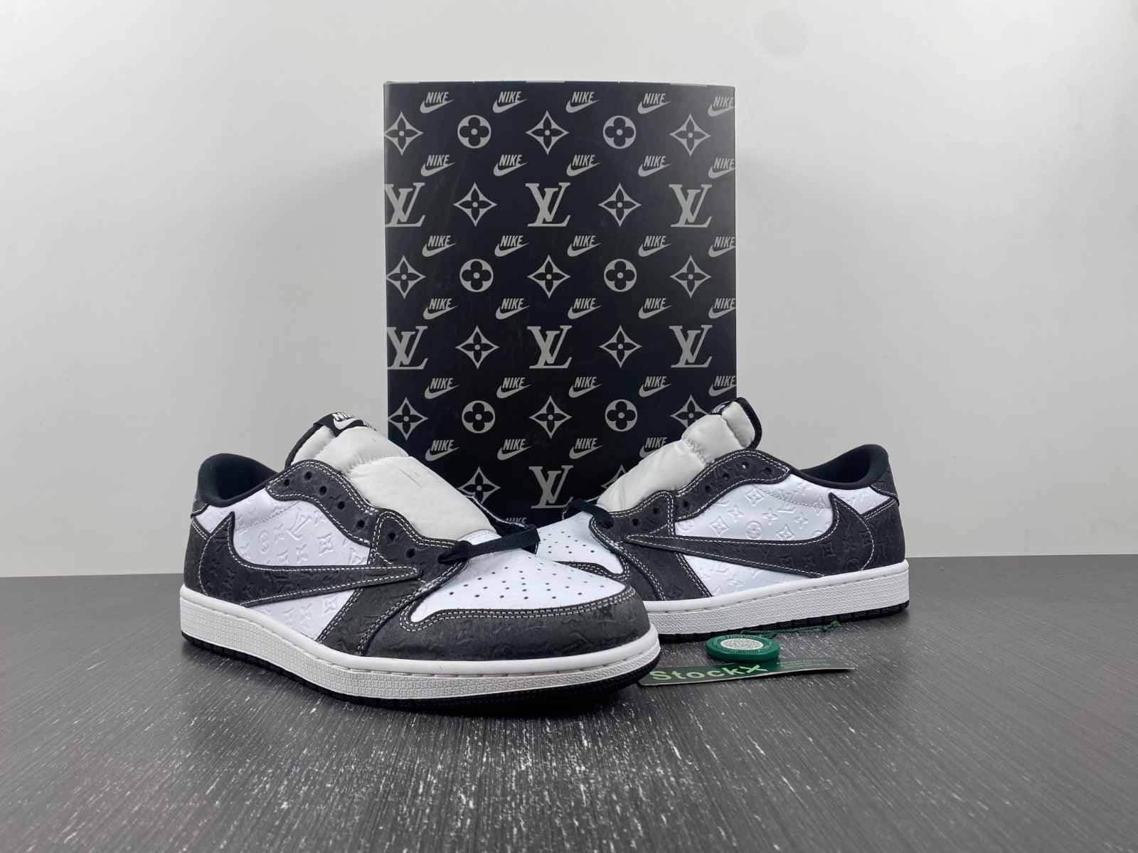 Custom Air Jordan 1 x LV dl2211-001 - Exclusive Sneakers