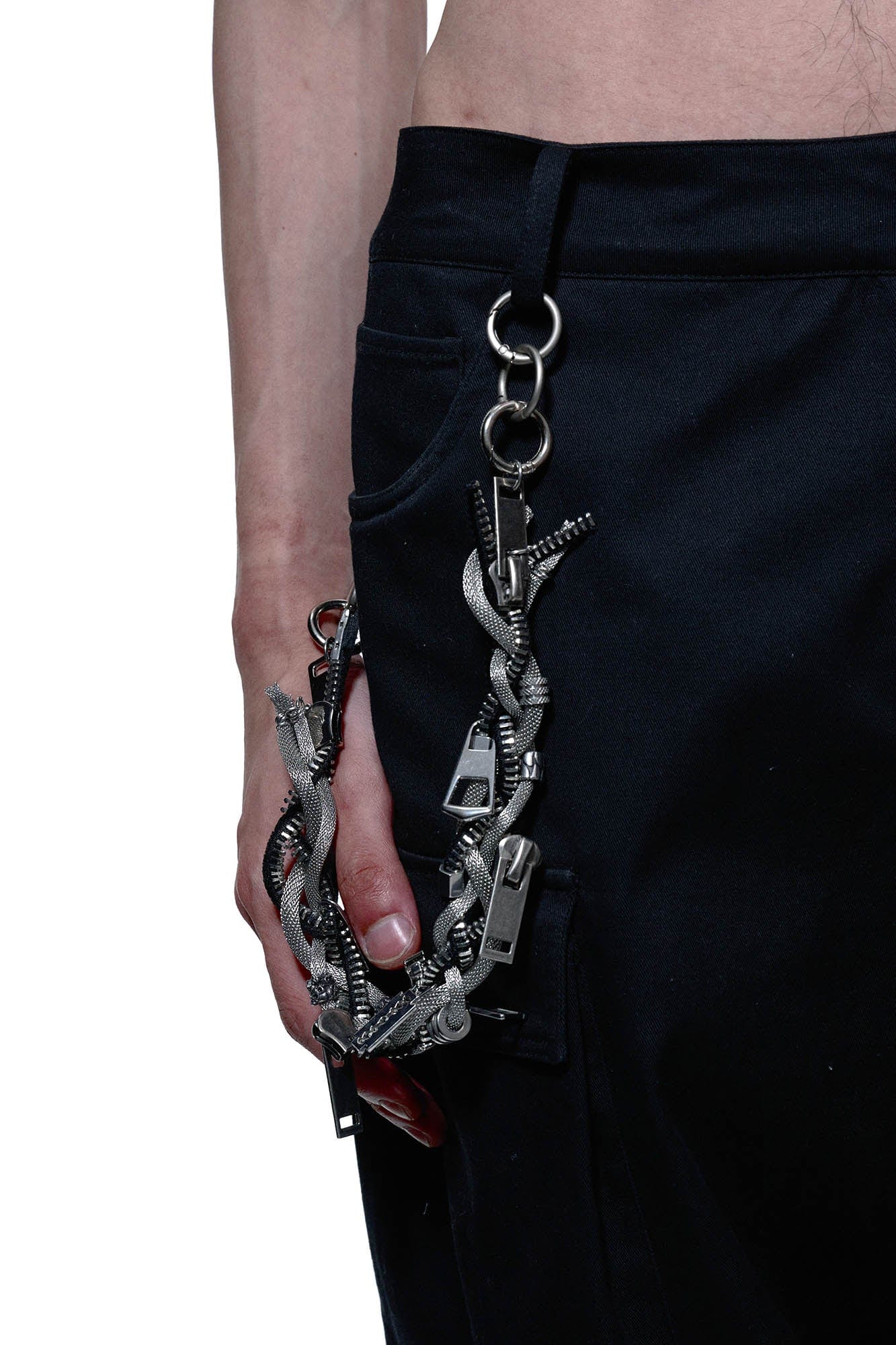 Industrial Mesh Braided Choker Necklace - Wolvess