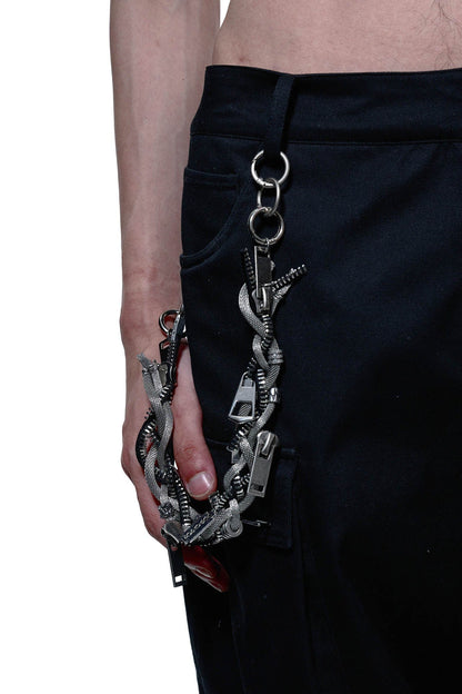 Industrial Mesh Braided Choker Necklace - Wolvess