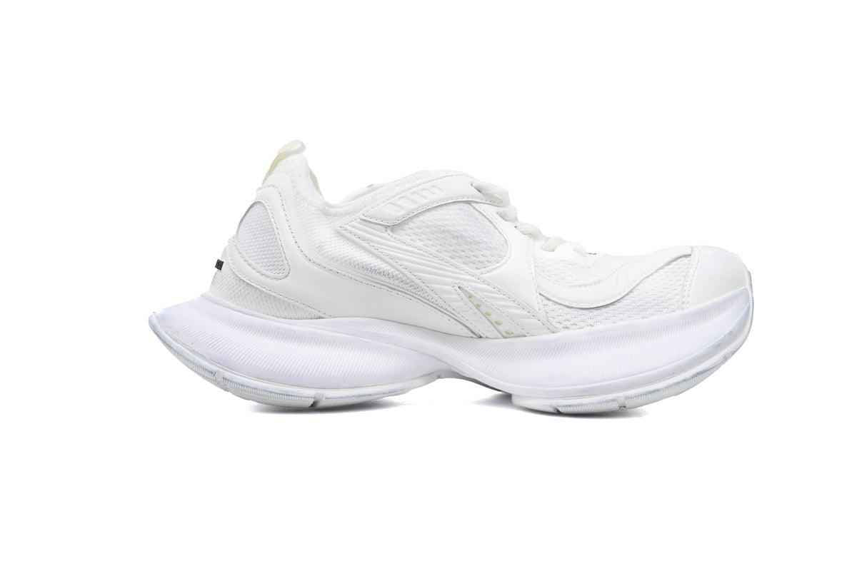 Custom BLCG Circuit Sneaker 'Worn-Out - White