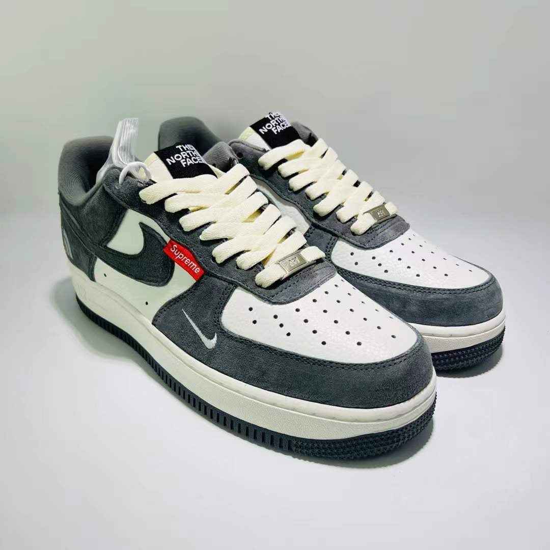Designer Air Force 1 x Supreme x The North Face DIY