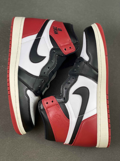 Custom Air Jordan 1 High OG“Black Toe Reimagined”
