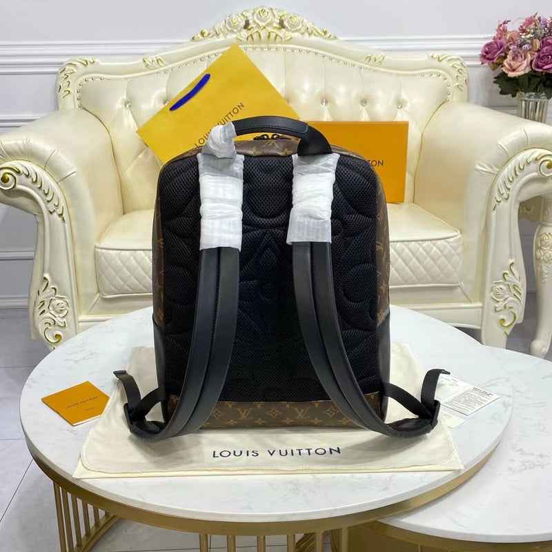 Wolvess Monogram Backpacks - 044