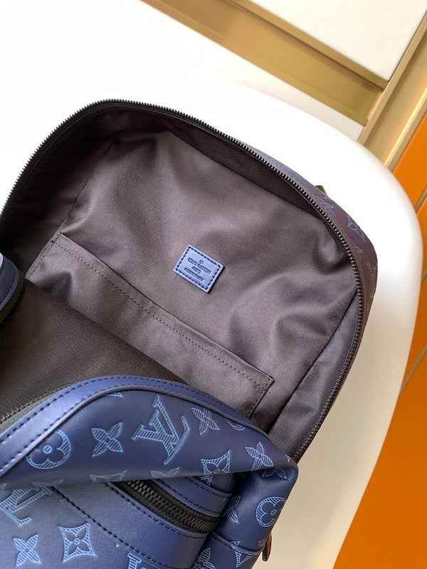 Wolvess Monogram Backpacks - 055