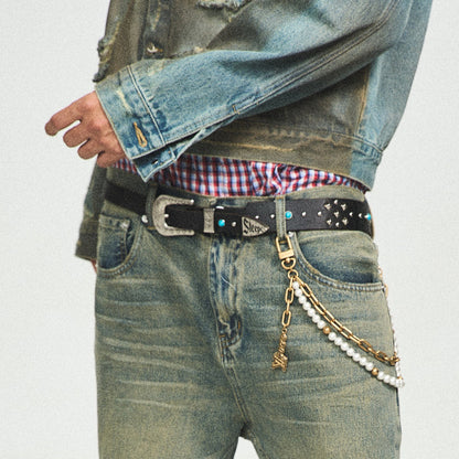 Western Rivet Belt - Wolvess
