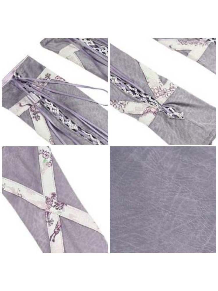 Cross Bandage Gloves - Wolvess