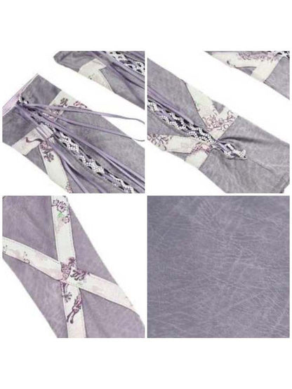 Cross Bandage Gloves - Wolvess