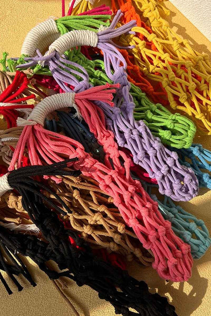 Hand-Woven Water Handbag