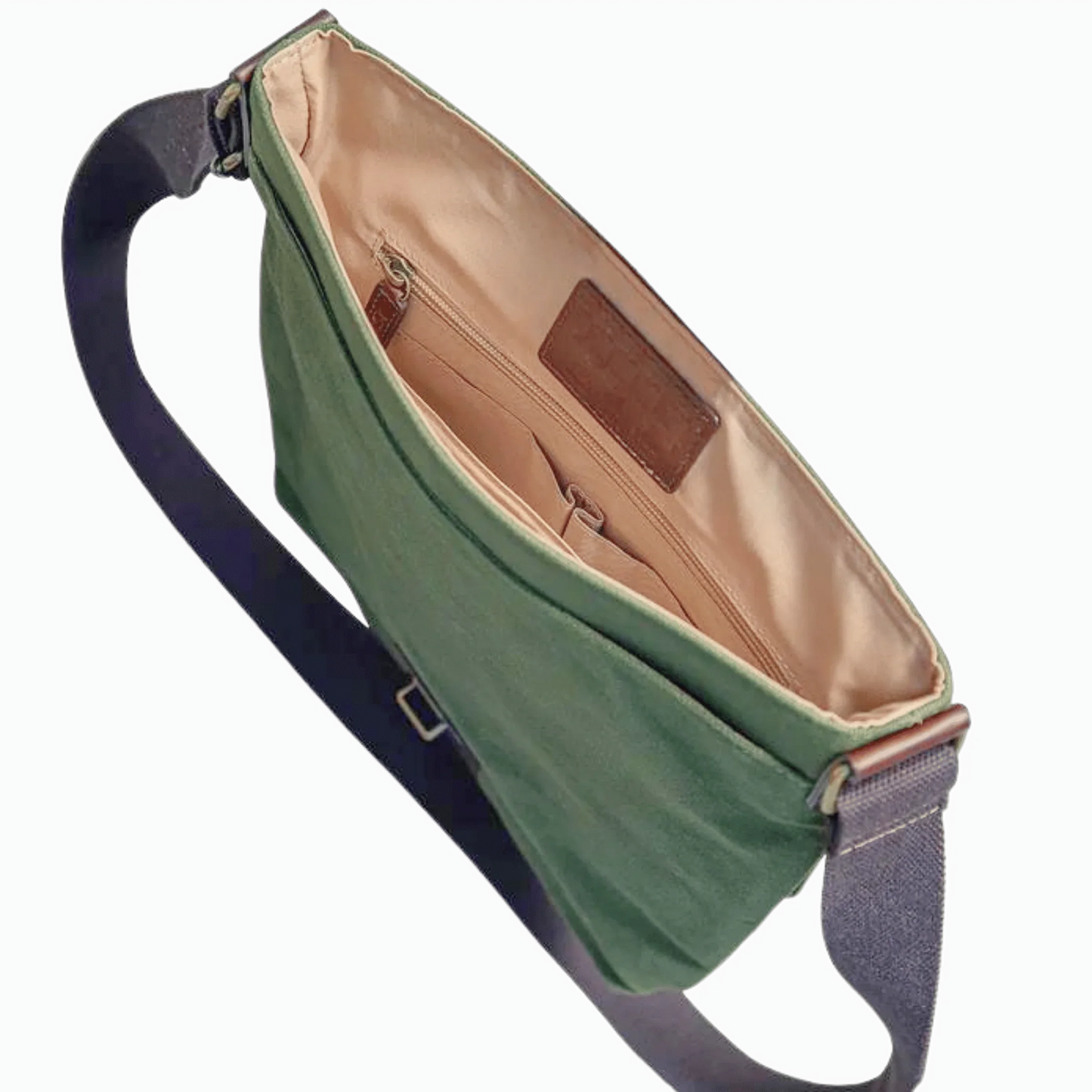 Messenger Bags, Maxwell Leather/Waxed Canvas Messenger Bags MiamiLeathers.com