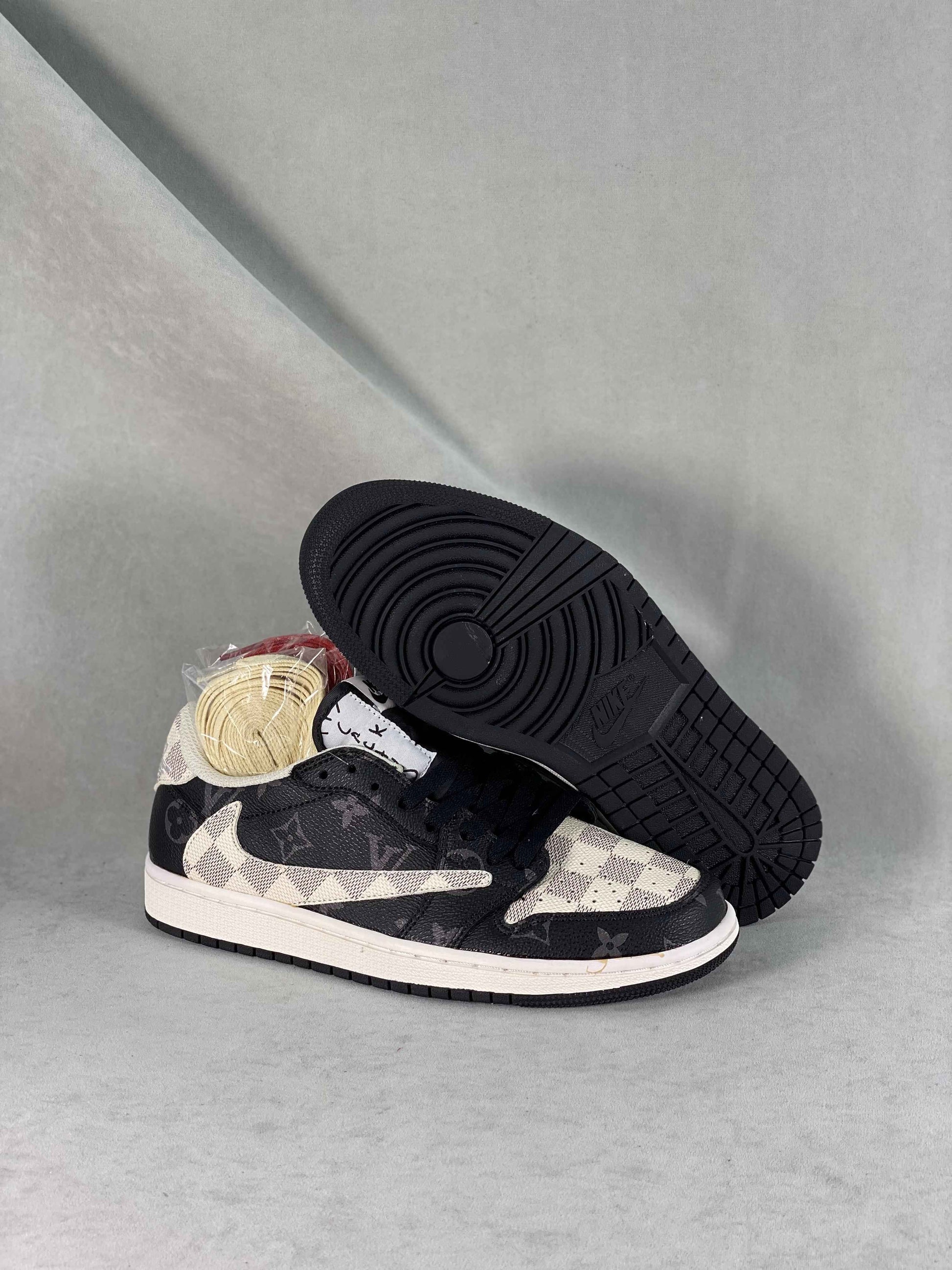 Custom Travis Scott Fragment Air Jordan 1 Low TS x LV DM7866-512