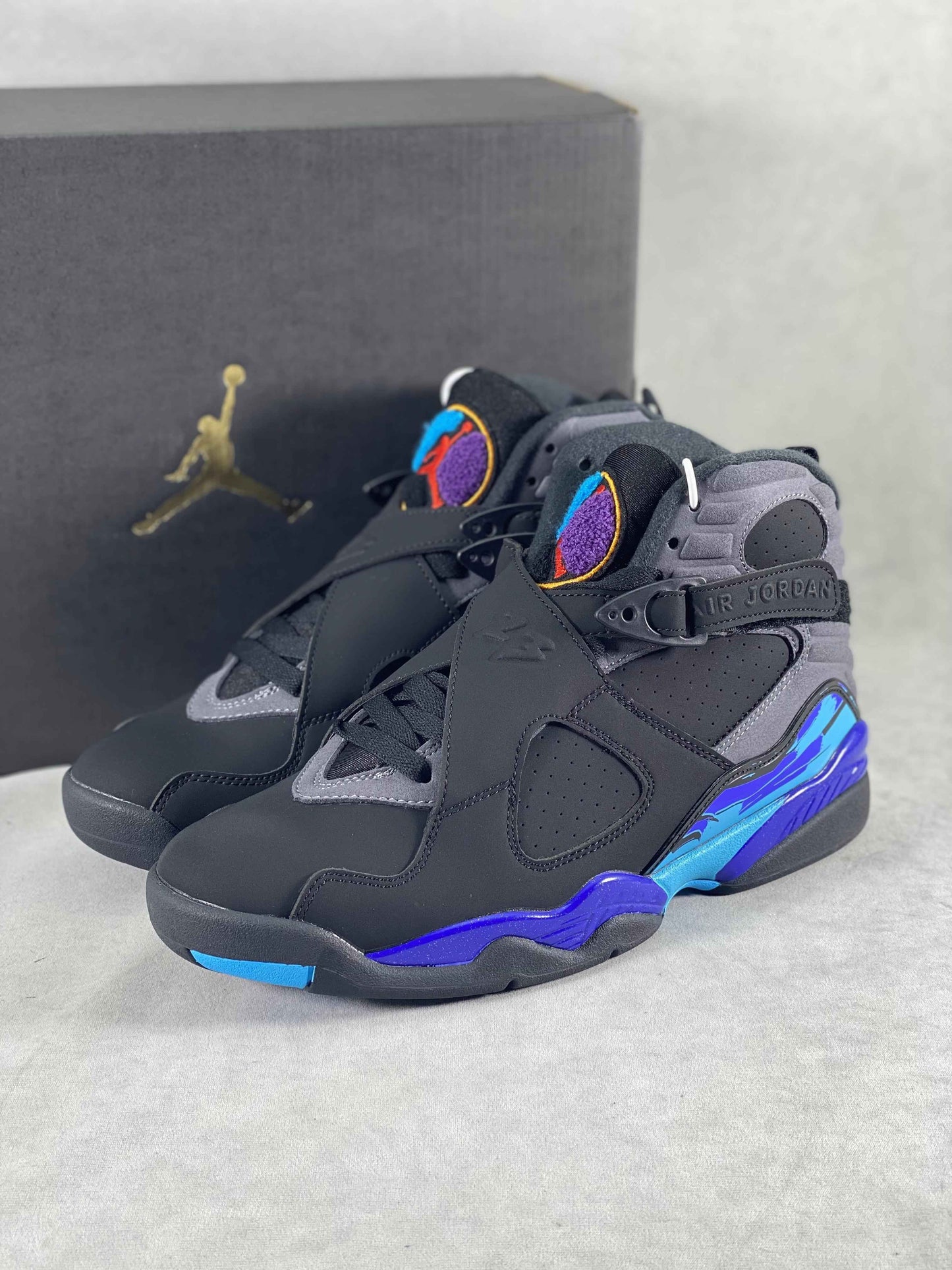 Custom Air Jordan 8 Aqua