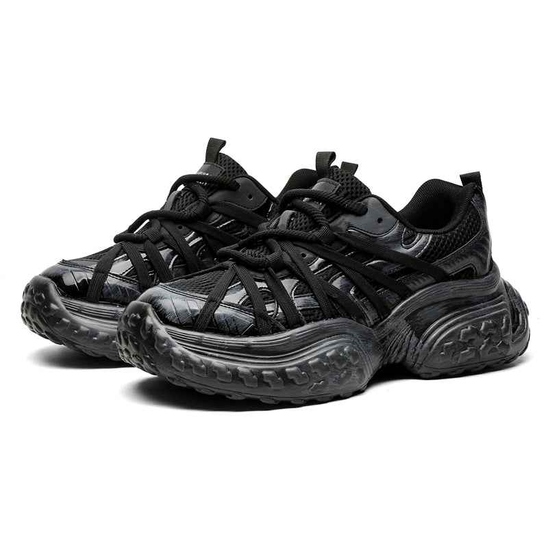 S8888 Black Tire Sneakers
