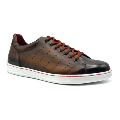 65-201-BRN RUSSO Burnished Italian Calfskin - Brown Zelli Italia