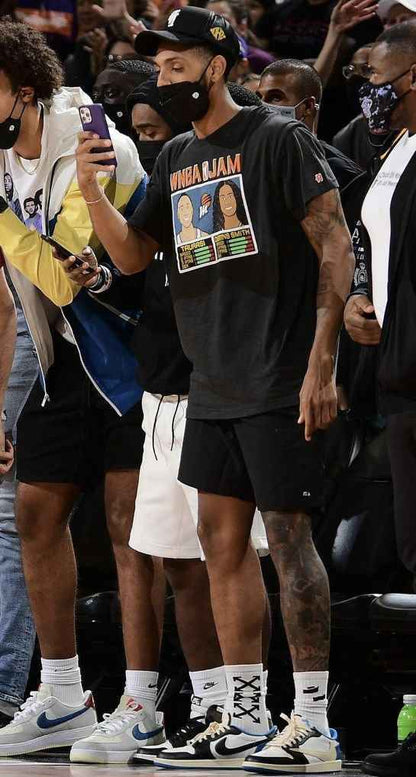 Custom Fragment x Travis Scott x Air Jordan 1 Low DM7866 140