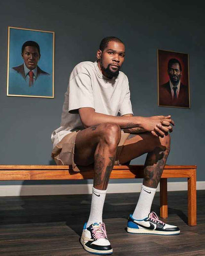 Custom Fragment x Travis Scott x Air Jordan 1 Low DM7866 140