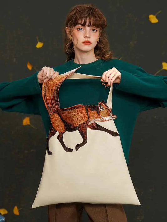 Foxy Charm Tote Bag