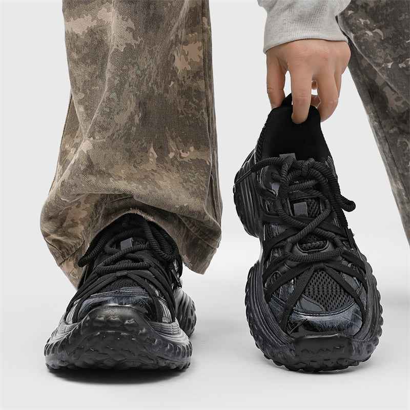 S8888 Black Tire Sneakers Niepce Inc