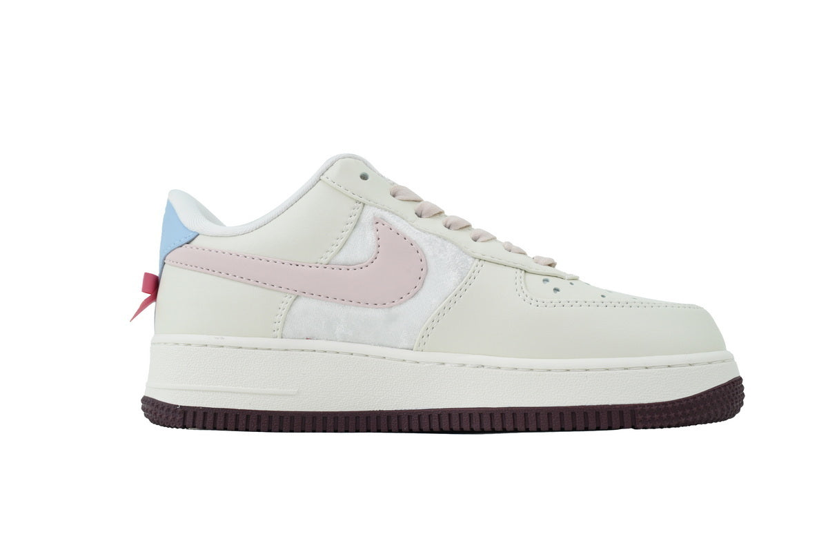 LUW Select: Wmns Air Force 1 'Valentine's Day' - Cream, White & Soft Pink Edition Luxury Urban Wear