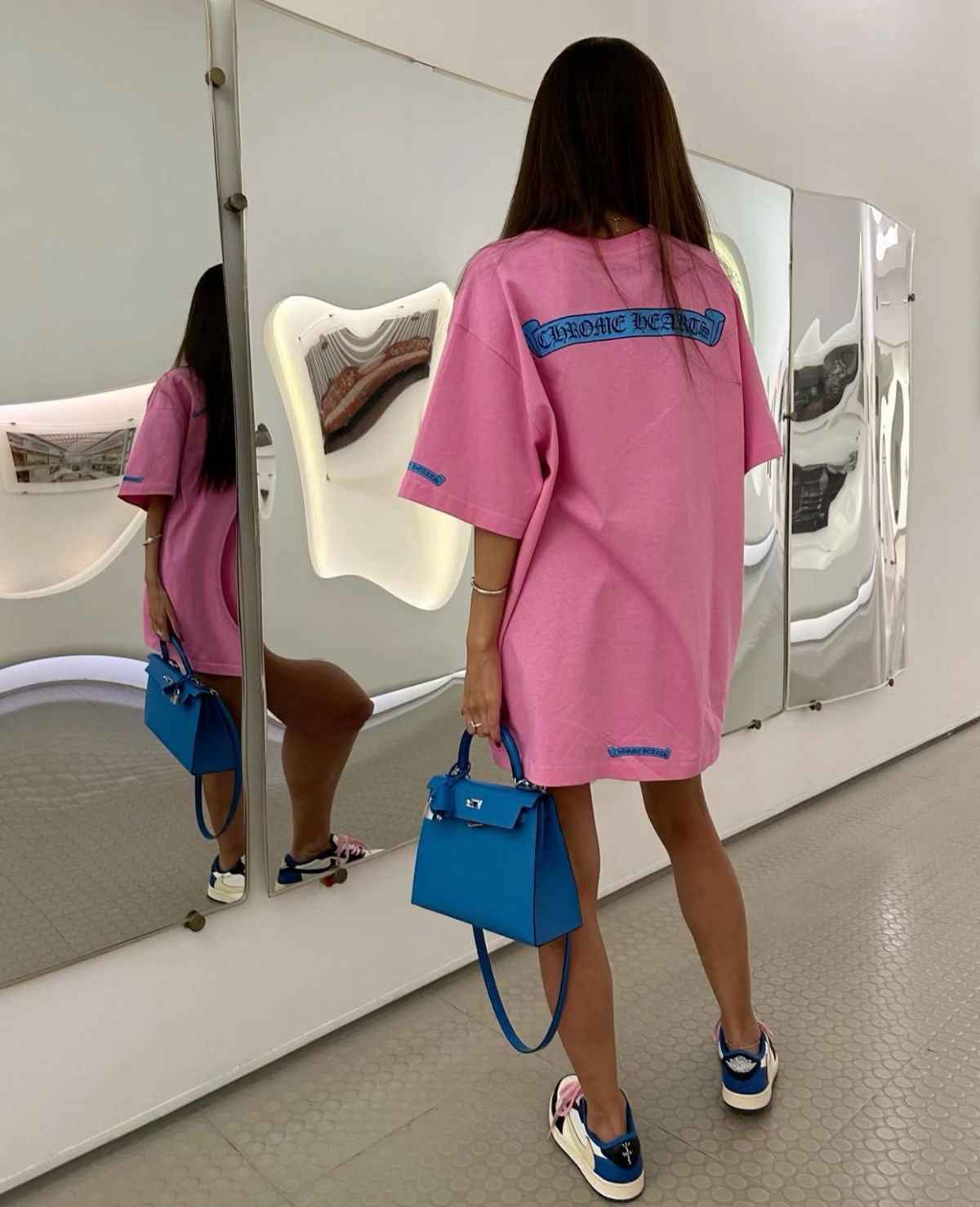 Custom Air Jordan 1 Low Fragment x T-Scott - DM7866-140