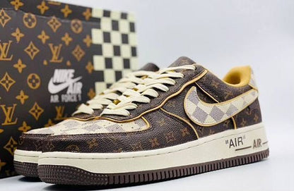 Custom Monogram Air Force 1 Low 07 SneakerNational