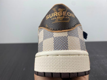 Custom Air Force 1 LV Low Surgeon Los Angeles Wolvess